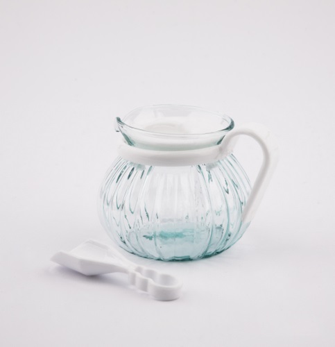 قوری زعفرانی سورن(پیمانه دار) آبی